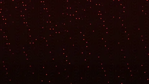 Abstract textured background with wavy patterns and red dots Stock Footage 329009467