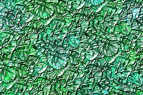 Abstract textured embossed leaves 스톡 일러스트