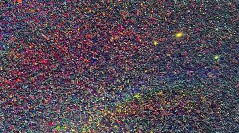 Abstract textured glitter background with gradient and iridescent sparkles and Stock Photos