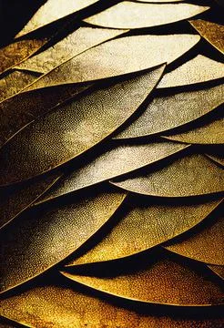 Abstract textured golden surface pattern Illustrazione stock