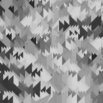 Abstract Textured Grey Triangle Pattern Stock Illustration