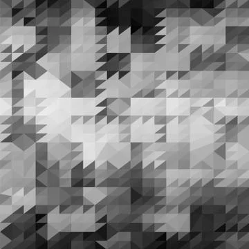 Abstract Textured Grey Triangle Pattern 스톡 일러스트
