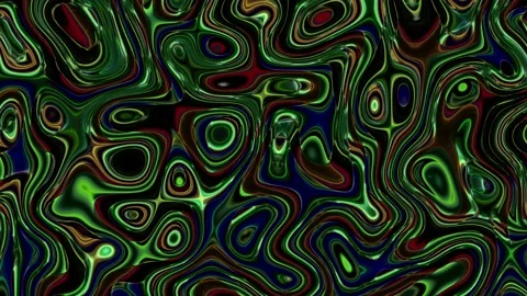 Abstract textured liquid green background 库存影片 173437085