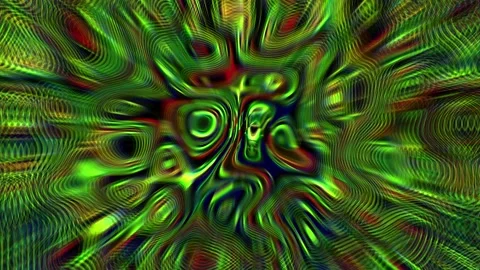 Abstract textured liquid green background 库存影片 174131441