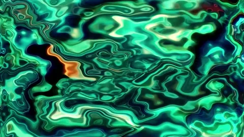 Abstract textured liquid green background Stock Footage 174132041