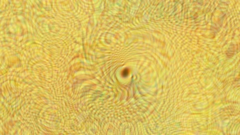 Abstract textured liquid yellow background Stock Footage 174132140