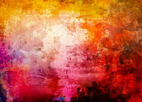 Abstract textured mixed media Stock Illustration