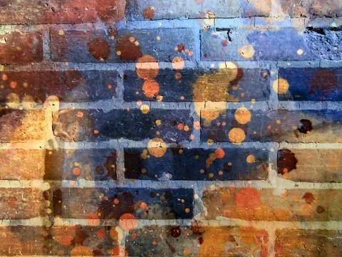 Abstract Textured Painted Wall background Stock Photos