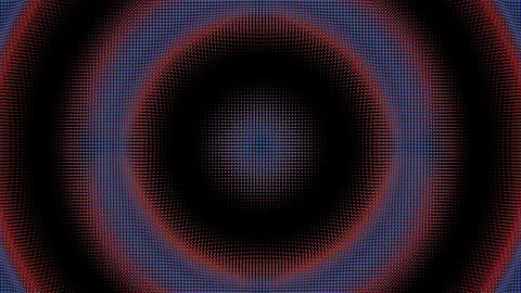 Abstract Textured Pattern in Orange and Black with Wavy Gridlines Stock Illustration