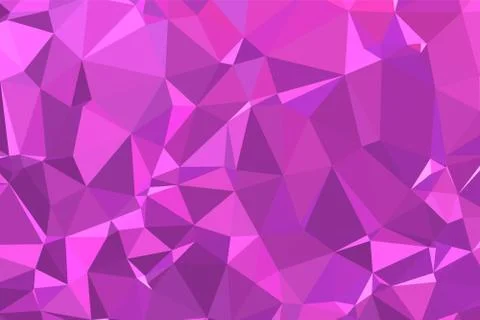 Abstract textured Pink polygonal background. low poly geometric consisting of Stock Illustration