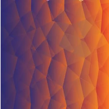 Abstract textured polygonal background. - Vector Stock Illustration