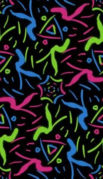 Abstract textured seamless pattern Stock Illustration