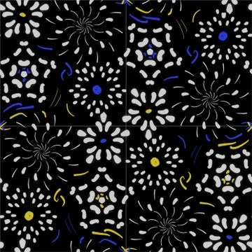 Abstract textured seamless pattern Stock Illustration