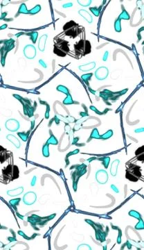 Abstract textured seamless pattern Stock Illustration