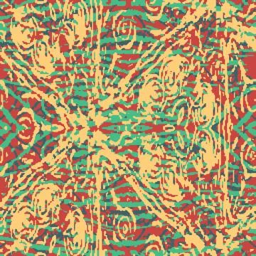 Abstract textured seamless vector pattern Illustrazione stock