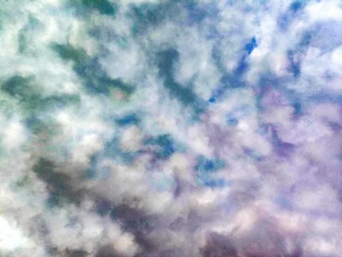 Abstract textured sky background with dramatic clouds 写真素材