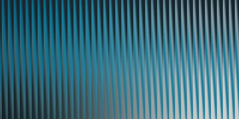 Abstract textured surface with vertical fluted lines and smooth gradient of.. Illustrazione stock