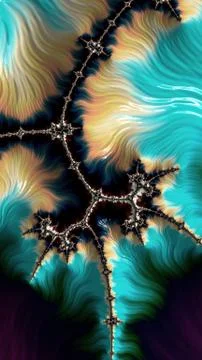 Abstract textured swirl pattern Stock Illustration