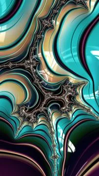 Abstract textured swirl pattern Stock Illustration