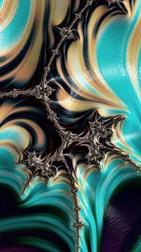 Abstract textured swirl pattern Stock Illustration