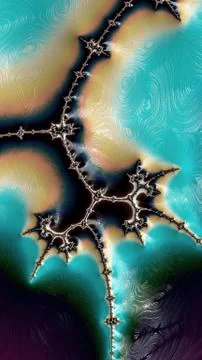 Abstract textured swirl pattern Stock Illustration