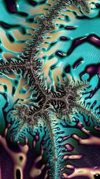 Abstract textured swirl pattern Stock Illustration