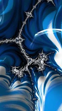 Abstract textured swirl pattern Stock Illustration