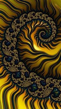 Abstract textured swirl pattern Stock Illustration