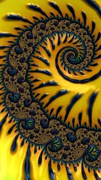 Abstract textured swirl pattern Stock Illustration