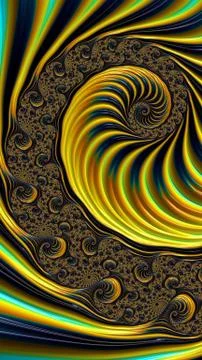 Abstract textured swirl pattern Stock Illustration