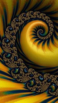 Abstract textured swirl pattern Illustrazione stock