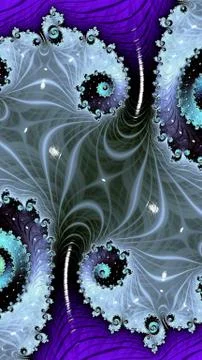 Abstract textured swirl pattern Illustrazione stock