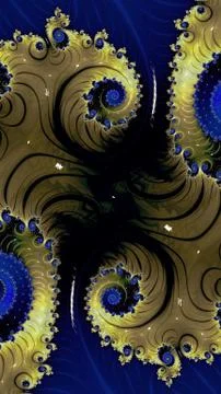 Abstract textured swirl pattern Stock Illustration