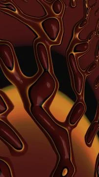 Abstract textured swirl pattern Illustrazione stock