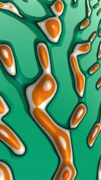 Abstract textured swirl pattern Stock Illustration