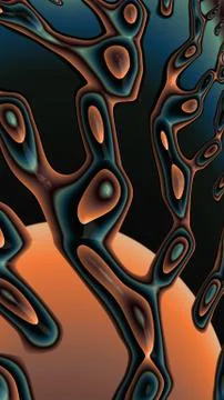 Abstract textured swirl pattern Stock Illustration