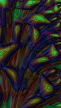 Abstract textured swirl pattern Illustrazione stock