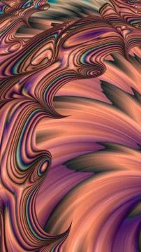 Abstract textured swirl pattern Stock Illustration