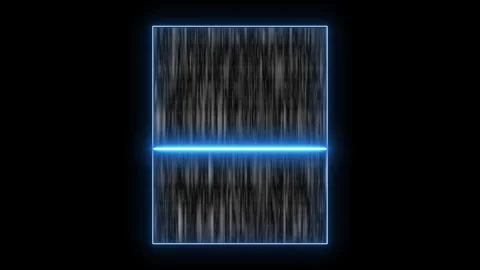 Abstract textured vertical line pattern inside geometric frame. Digital noi.. Stock Footage 330790957