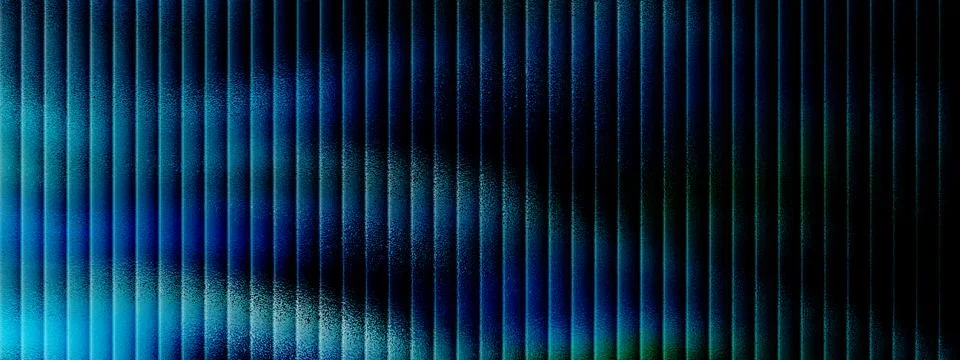 Abstract textured vertical lines pattern with vibrant blue and green gradie.. Stockillustratie