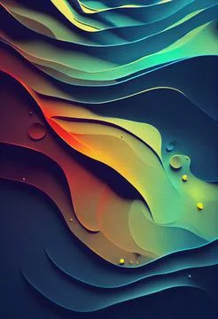 Abstract textured waves pattern Stock Illustration