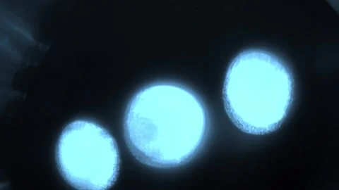 Abstract textures in cool light liquid background. Gradient mesh effect bright Vídeos de archivo 330072049