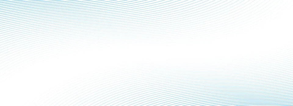 Abstract thin line wave background. Light blue dynamic stripe texture. Warped Illustrazione stock