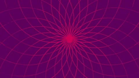 Abstract Thin Spiral Ray Geometric Line Shape Rotation Stock Footage 316923292