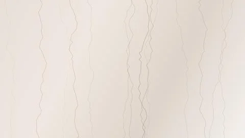 Abstract thin wavy lines on a soft beige background Stock Illustration