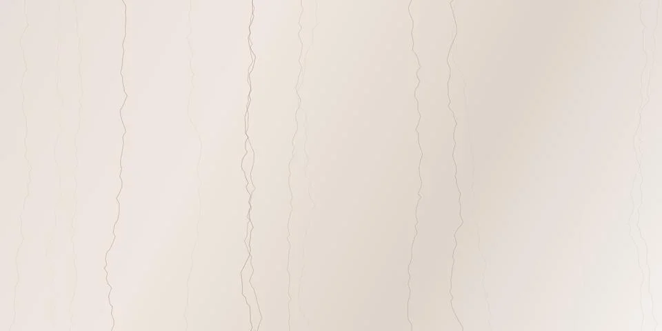 Abstract thin wavy lines on a soft beige background Stock Illustration