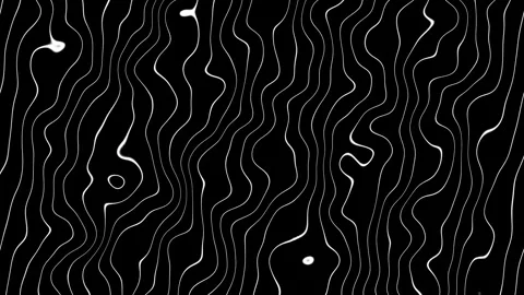 Abstract thin white color wavy line over colorful background Stock Footage 275085576