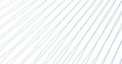 Abstract thiny blue lines pattern loop white background Stock-Footage 346393603
