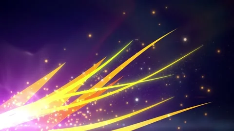 Abstract threads with particles loop Stock Footage 223394513