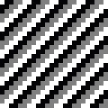 Abstract three color seamless background chevron pattern. Vector illustration 스톡 일러스트